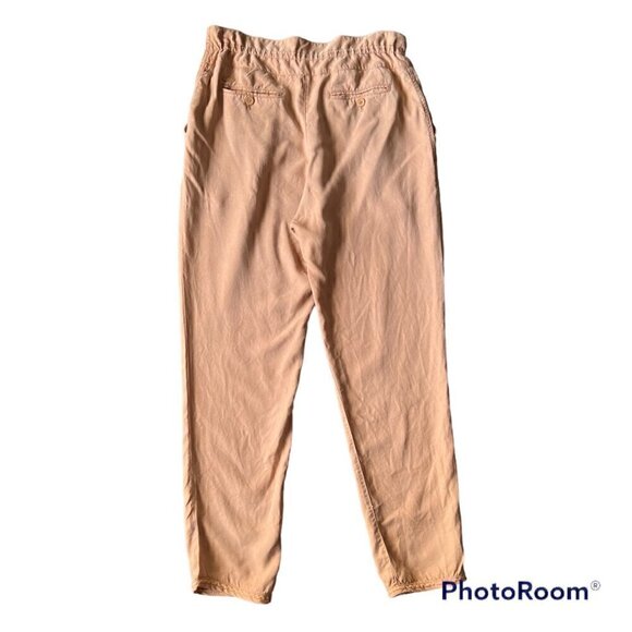 WILFRED Aritzia Casbah Pant Tan Ten 100% Lyocell - Picture 3 of 11